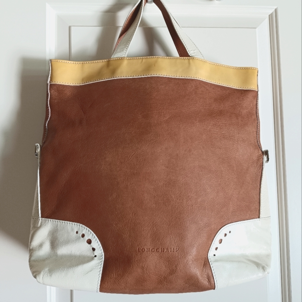 Longchamp All Leather Tote